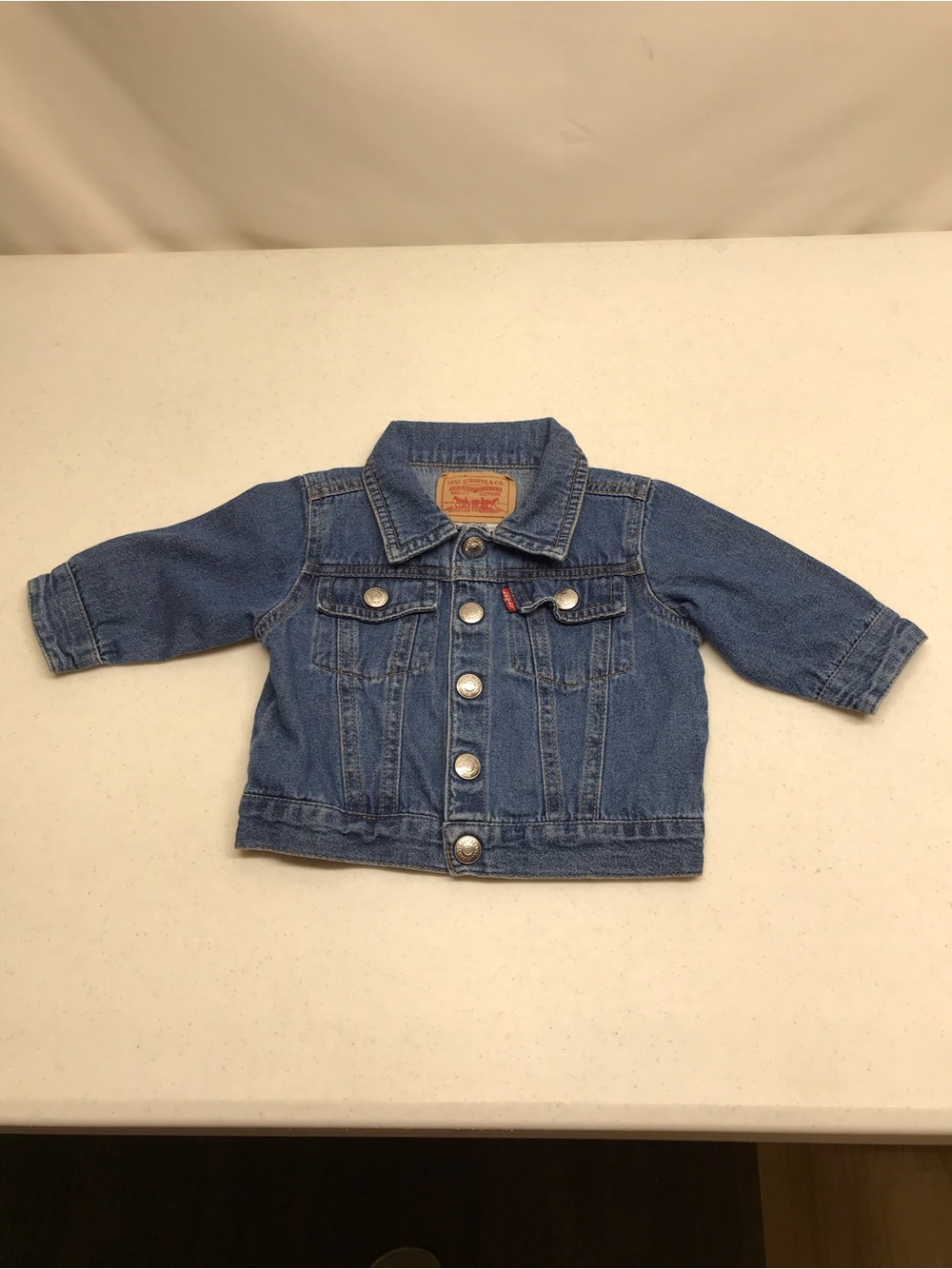 Levi's Blue Denim Baby Jacket